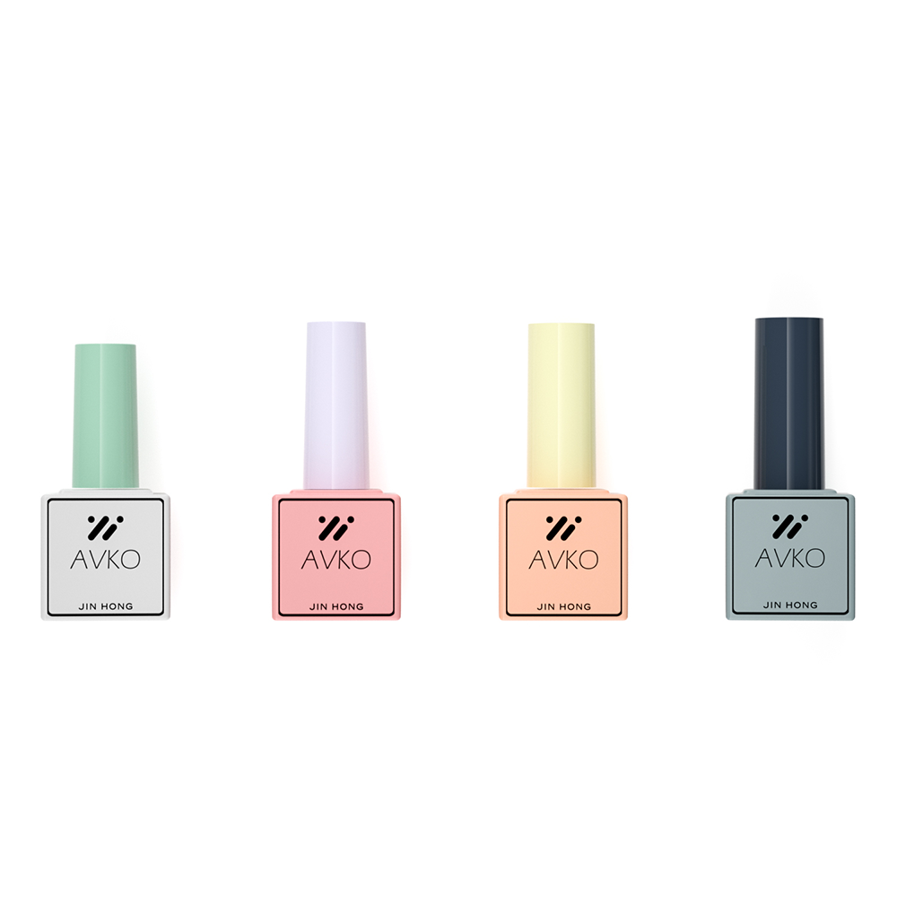 10ml nail bottle square uv gel polish manufacturers nail varnish glass bottle packaging uv gel polish bottles