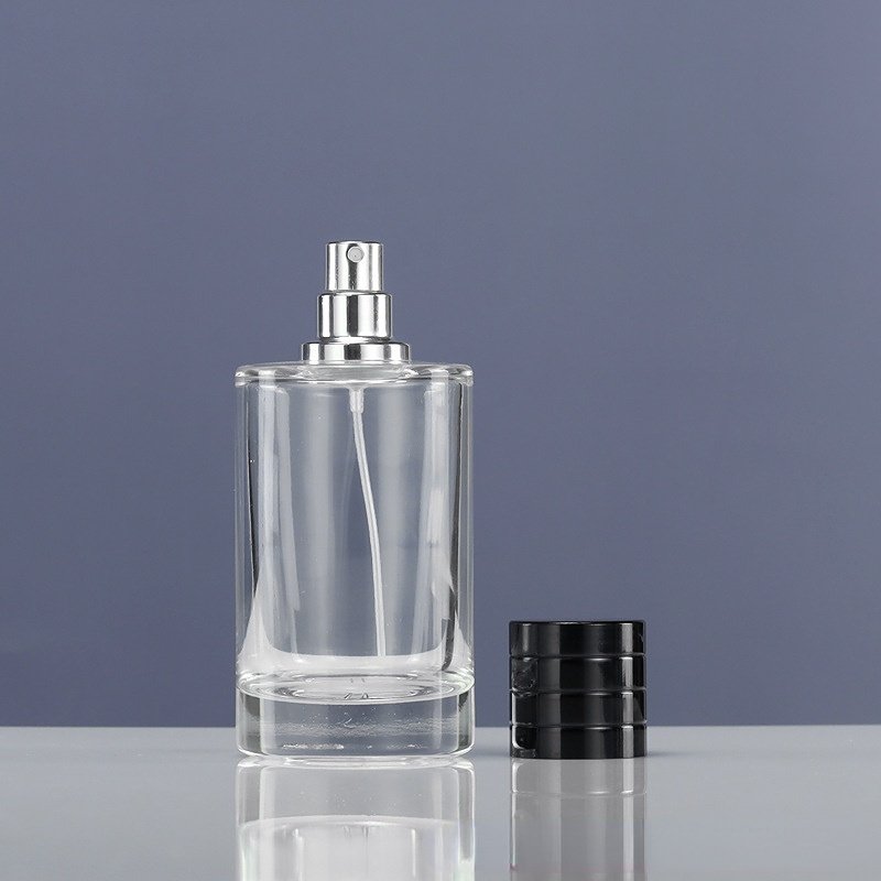 Wholesale Perfume Bottle Glass 25ml 50ml 100ml Cylinder Toner Empty Atomizer Spray Glass Bottle