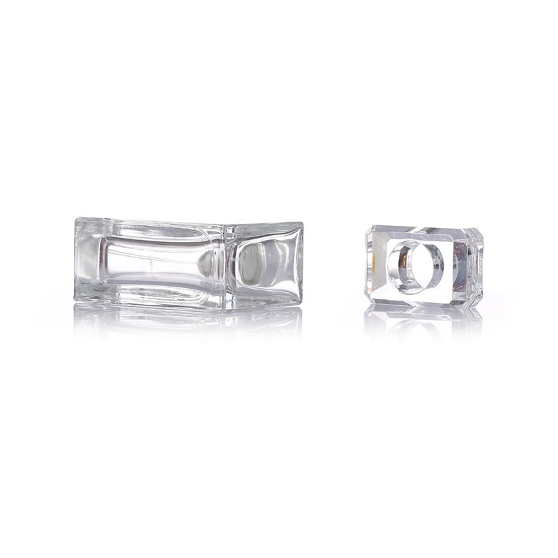 High Quality Square Shape Glass Empty Manufacture Perfume Bottle Customize Logo With Atomiser Mist Sprayer