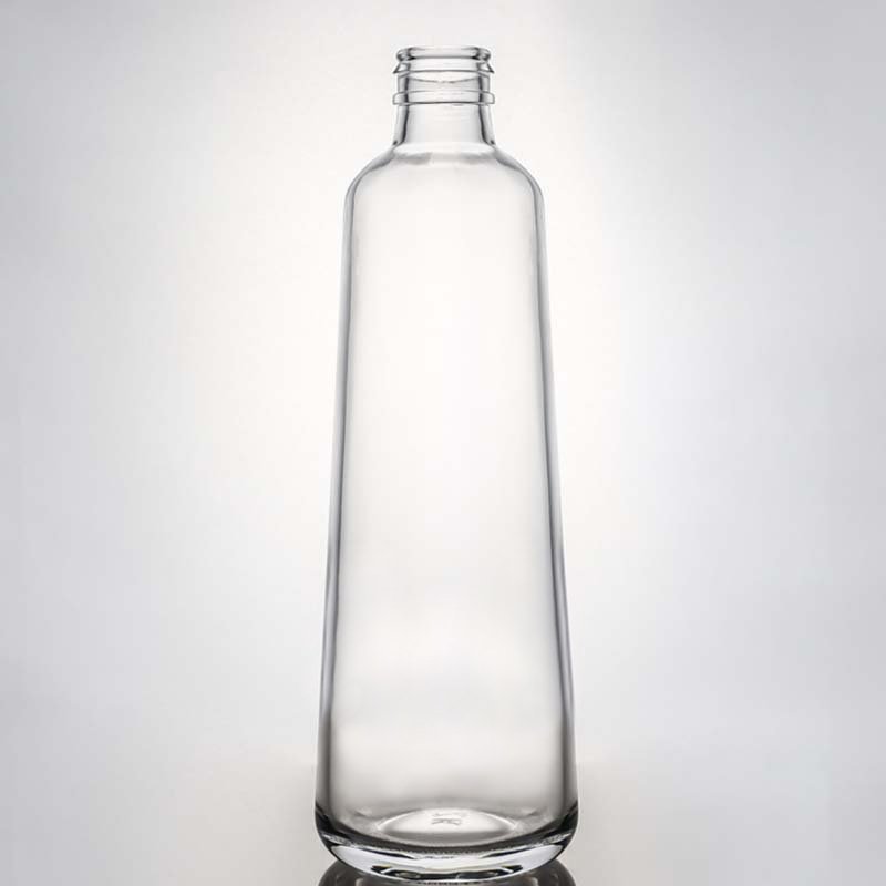 High Quality Products In Different Round Shapes Vodka Whisky Tequila Rum Gin Brandy Glass Bottle