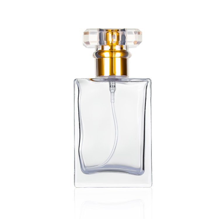 Wholesale Free Sample Luxury Woman 10ml 15ml 30ml 50ml Square Spray Glass Empty Perfume Bottle 50 ml 100ml