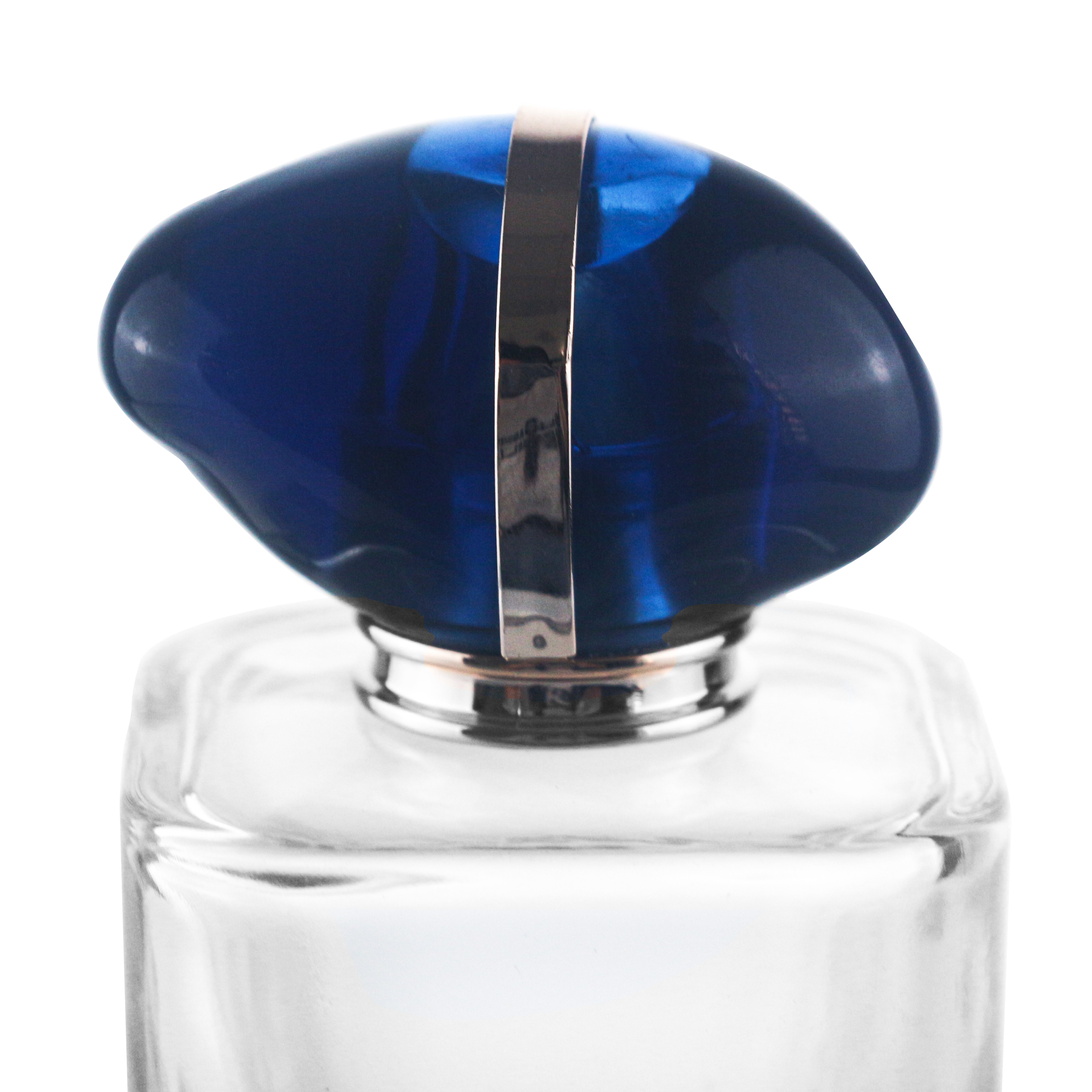 Customized Color & Logo 30ml 50ml 100ml Empty Refillable Crystal Luxury Cosmetics Bottle Fragrance Perfume Glass Bottle