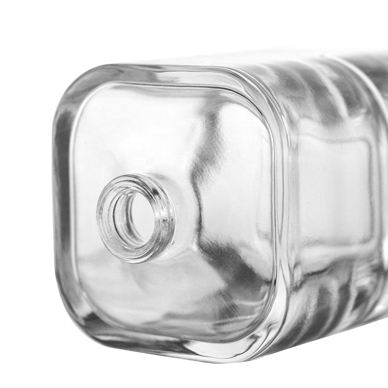Customized Color & Logo 30ml 50ml 100ml Empty Refillable Crystal Luxury Cosmetics Bottle Fragrance Perfume Glass Bottle