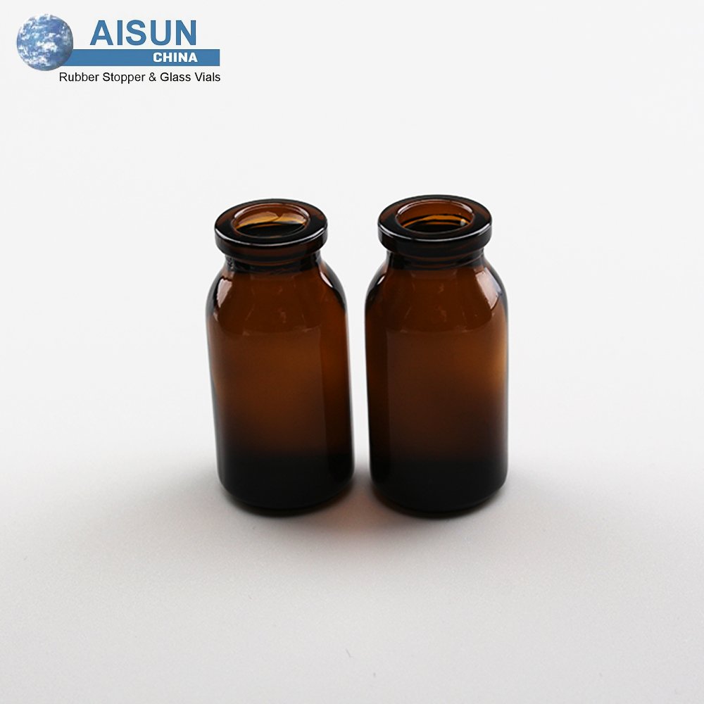 Wholesale amber moulded essential oil 10ml glass bottle