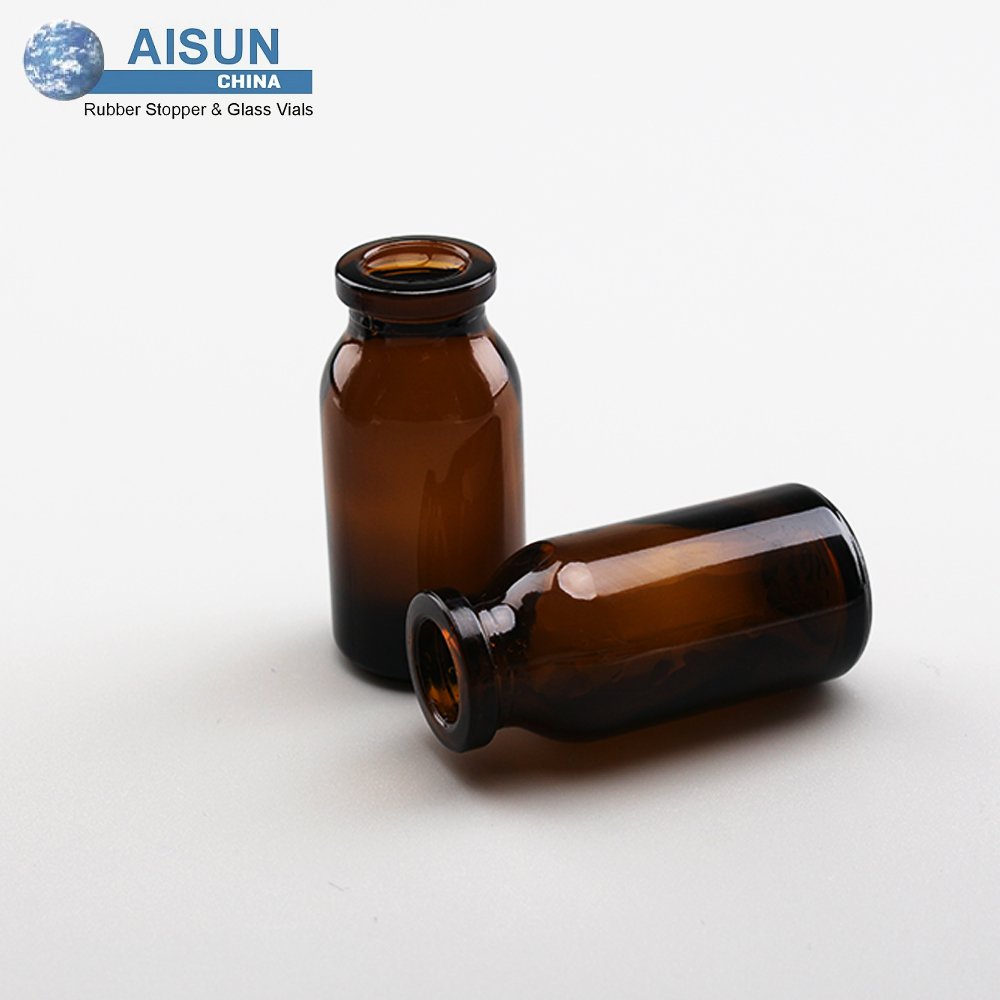 Wholesale amber moulded essential oil 10ml glass bottle