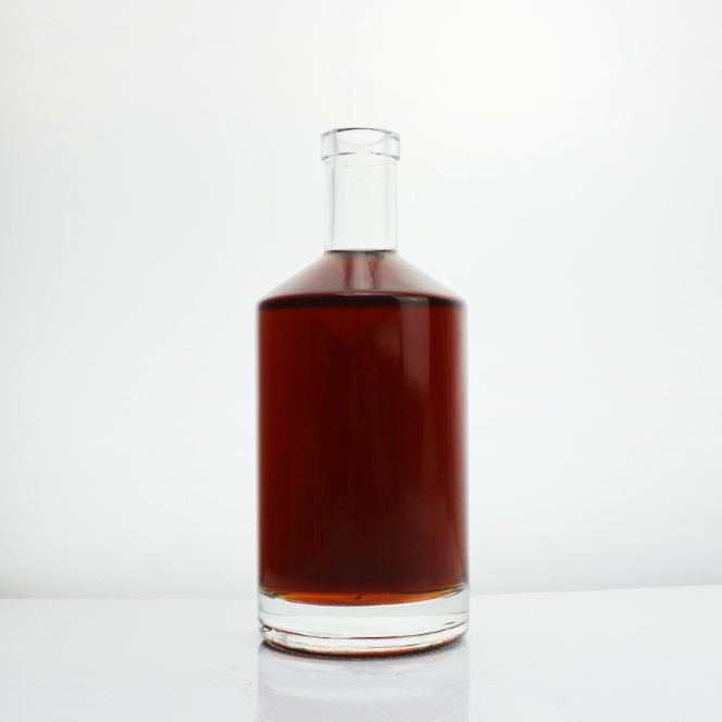 Bottle Vodka Vodka Glass Bottle High Quality 750ml Liquor Gin Whiskey Glass Spirit Bottle