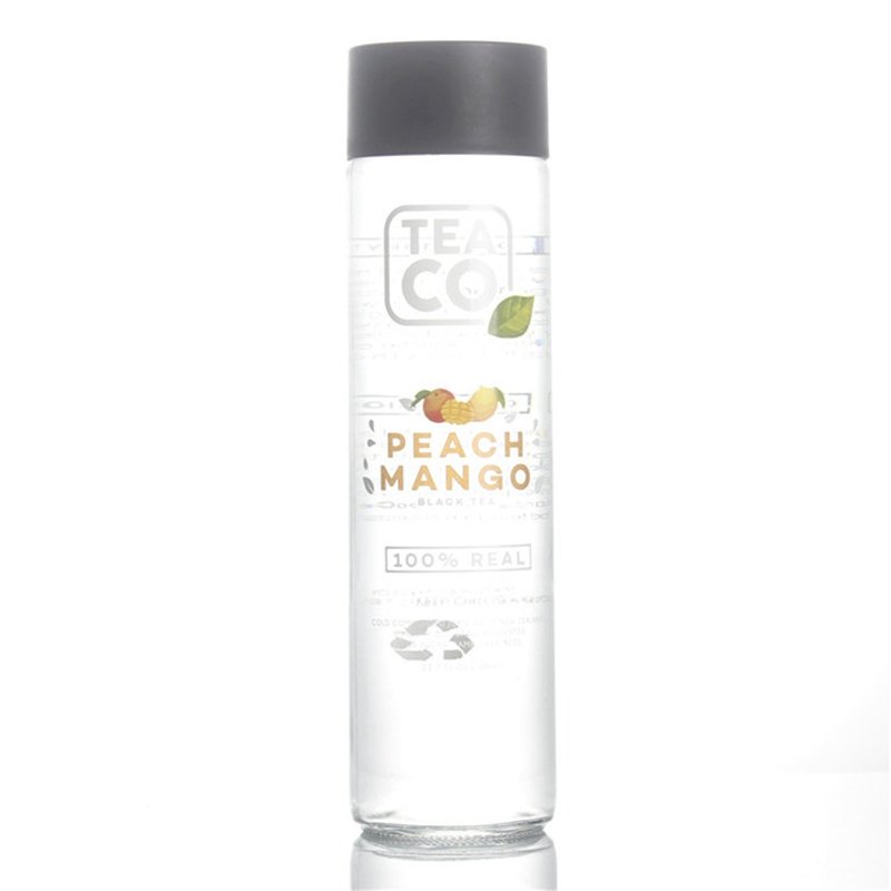 VOSS glass bottles voss water glass bottle 350ml 700ml clear round juice beverage water Voss glass bottle