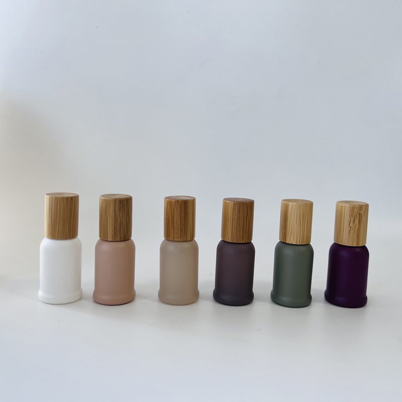 10ml empty beauty Morandi Perfume fragrance essential Oil roller on glass bottle promotion gift box packaging sets for sale