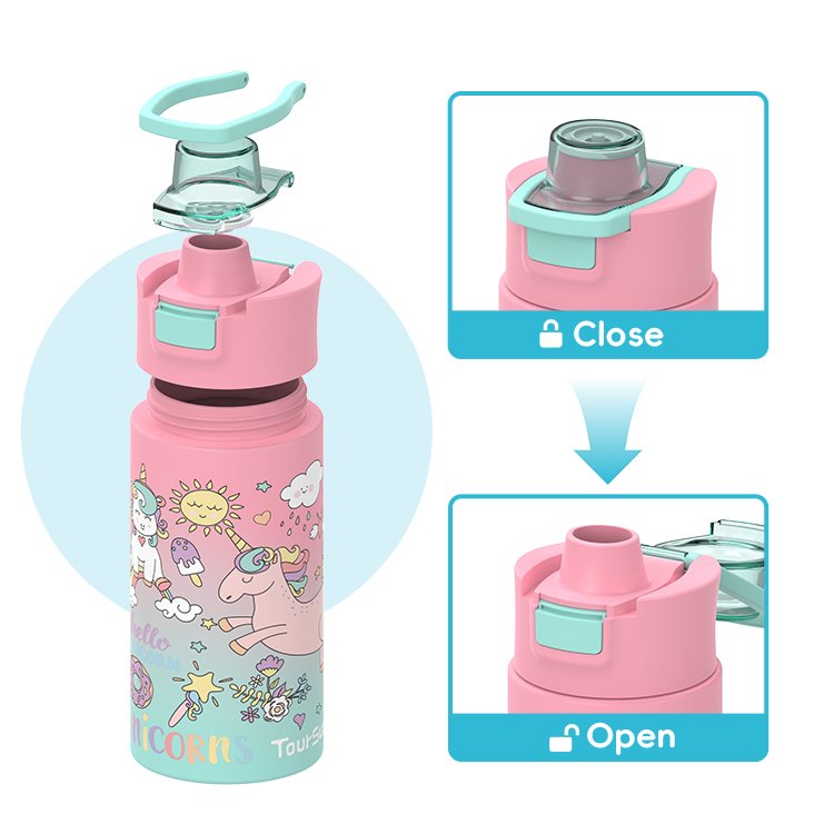 School Sublimation Vacuum Flasks Thermos Drinking Stainless Steel Water Bottle