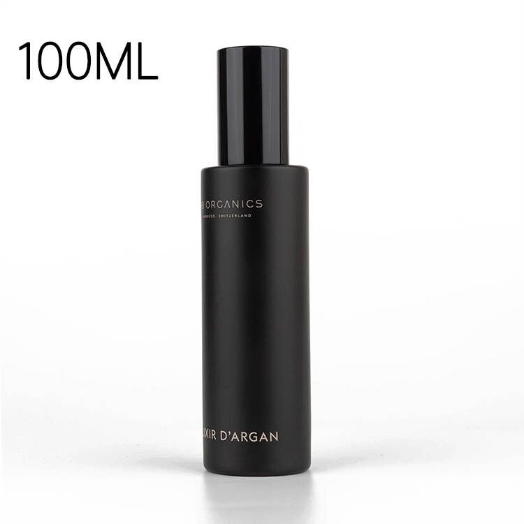 100ml Fine Mist Perfume Matte Black Glass Bottle with Sprayer for Smoothing Toner Popular Glass Bottle Packaging for Cosmetics