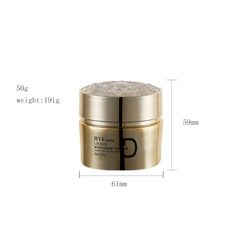 skin care emulsion bottle 50g 40ml 100ml 120ml golden glass bottle skin care package glass bottle for skin care products