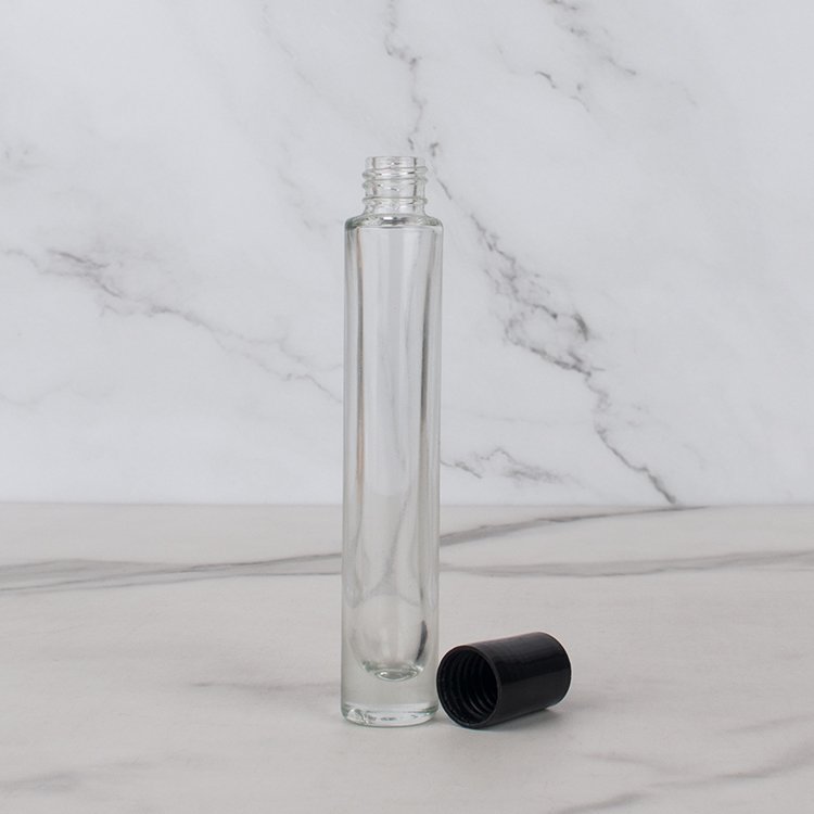 Customized plastic or aluminum cap of different colors 15ml 10ml empty perfume spray bottle mini perfume bottle glass bottle