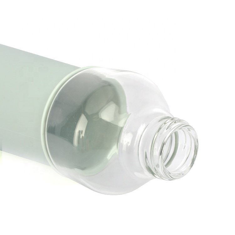 16 Oz Wooden Cap Bpa-free Silicone Sheath Drinking High Borosilicate Glass Bottle