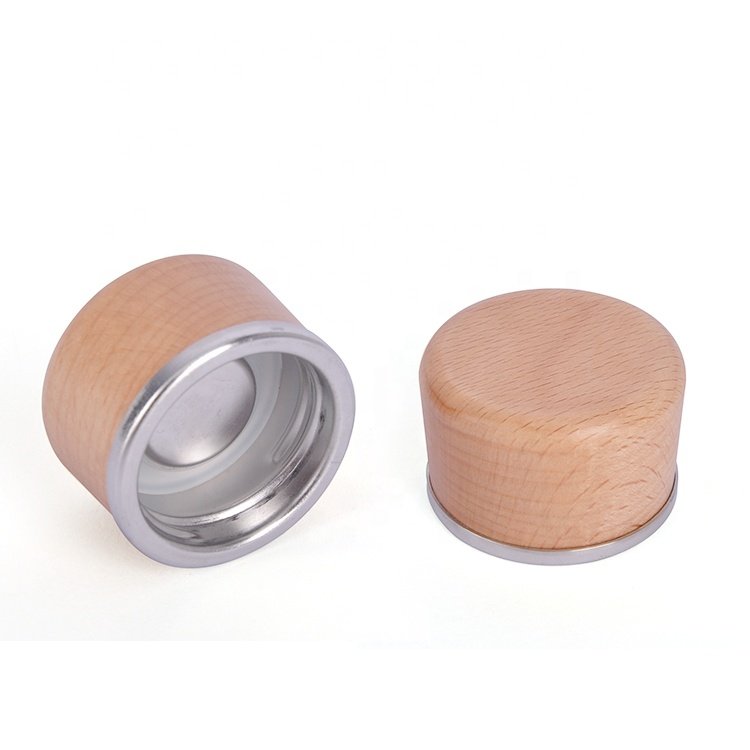 16 Oz Wooden Cap Bpa-free Silicone Sheath Drinking High Borosilicate Glass Bottle