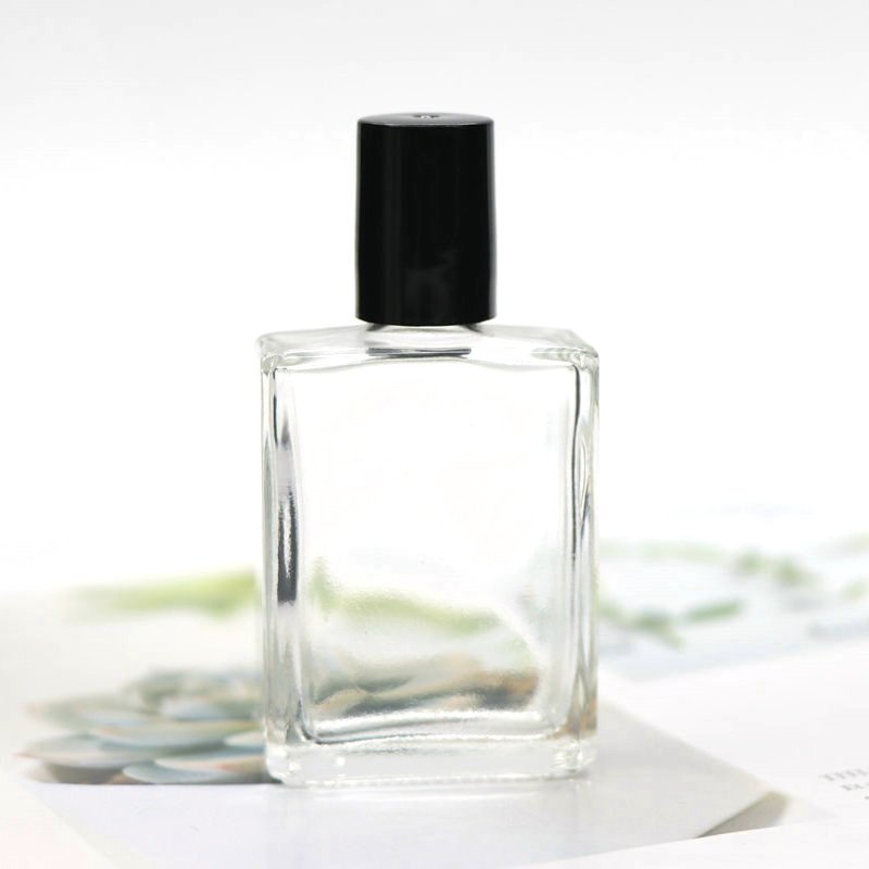Hot Sale 15ml Roll On Bottle Roller Ball Glass Bottle For Essential Oils Clear Glass Roller Bottle 15ml with Magnet Box