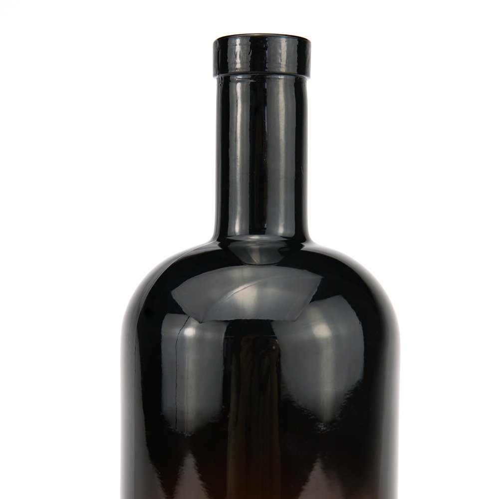 Wholesale Hot Sale 375ml 500ml 750ml Transparent Amber black Wine Glass Bottles