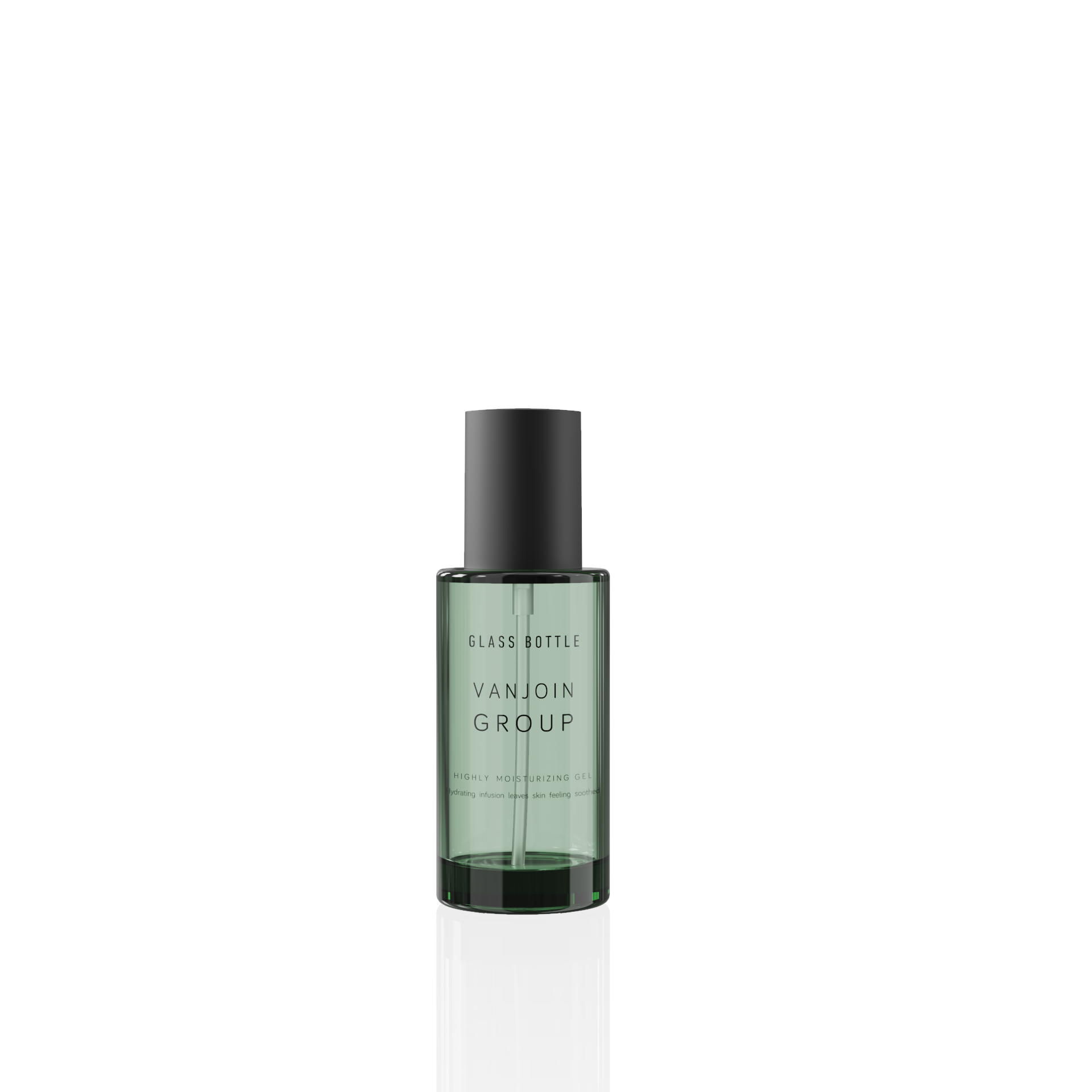 Luxury 30ml 50ml 100ml Glass Serum Dropper Bottles Empty Round Flat Cosmetic Lotion Body Oil Dropper Bottle with Packaging Box