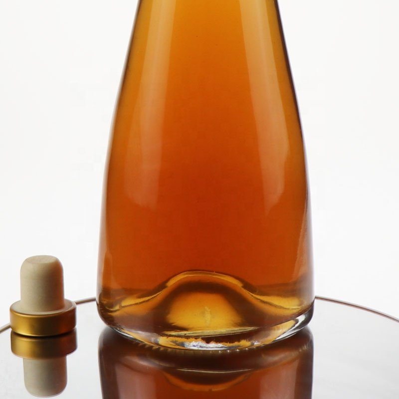 Hot sale 300ml 500ml 750ml long neck glass liquor bottle for whisky vodka gin water bottles