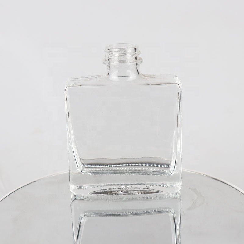 150ml Wholesale Square Liquor Bottle Vodka Whiskey Wine Glass Bottle 500ml 600ml 700ml 750ml 1000ml