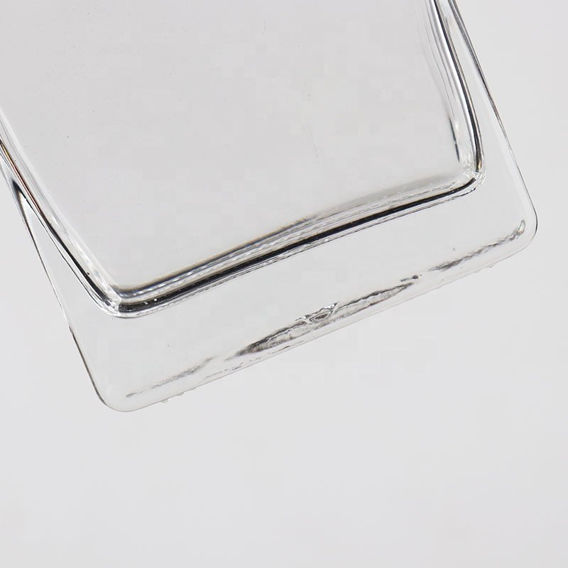150ml Wholesale Square Liquor Bottle Vodka Whiskey Wine Glass Bottle 500ml 600ml 700ml 750ml 1000ml