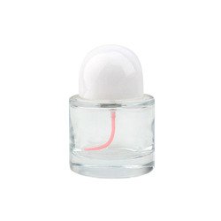 Luxury customizable glass perfume bottle 30ml cylindrical glass bottle