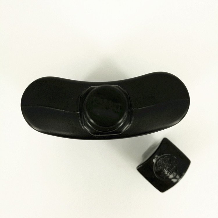 Men perfume bottle 100ml black spray fragrance bottle luxury brand perfume bottle glass