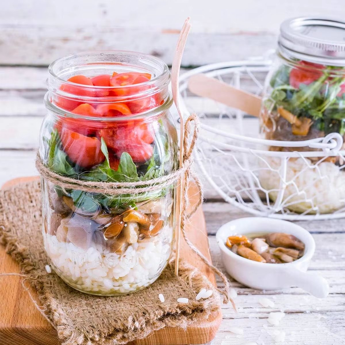 Glass Jars With Lid Mason Jar Clear Glass Bottle Canning Jar Glass Can With Lid