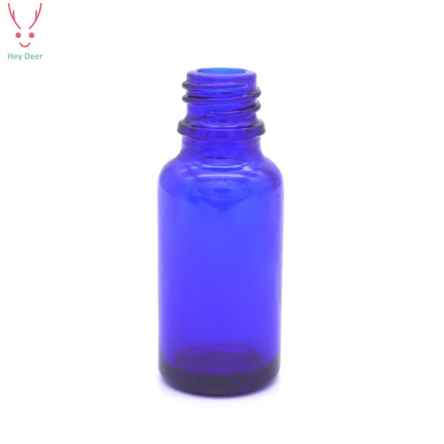 5ml 10ml 15ml 20ml 30ml 50ml and 100ml Blue Essential Oil Glass Bottle