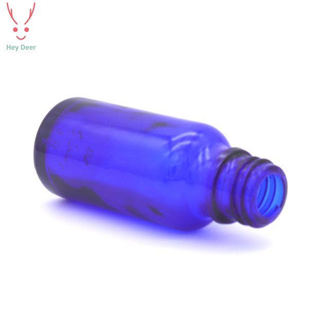 5ml 10ml 15ml 20ml 30ml 50ml and 100ml Blue Essential Oil Glass Bottle