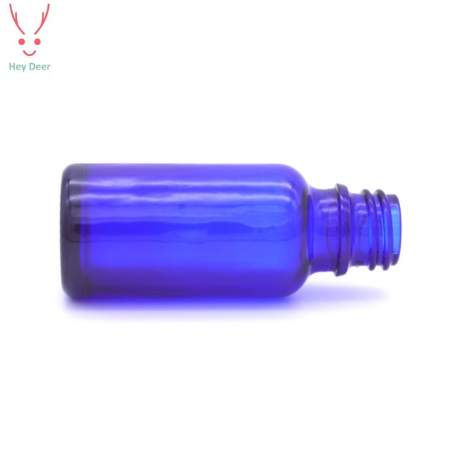 5ml 10ml 15ml 20ml 30ml 50ml and 100ml Blue Essential Oil Glass Bottle