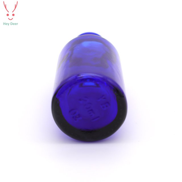 5ml 10ml 15ml 20ml 30ml 50ml and 100ml Blue Essential Oil Glass Bottle