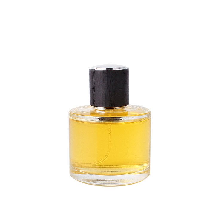 Empty Round 50ml 100ml Refillable Glass Perfume Bottle Wholesale Fragrance Sprayer Bottle