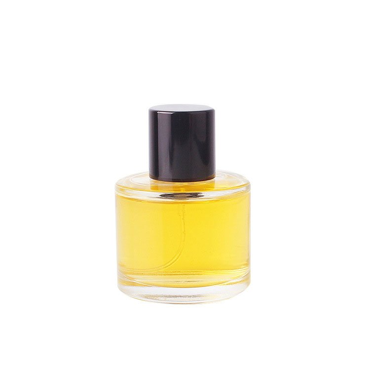 Empty Round 50ml 100ml Refillable Glass Perfume Bottle Wholesale Fragrance Sprayer Bottle