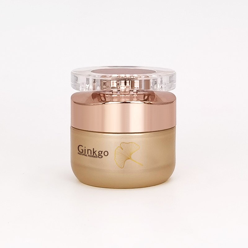 Luxury Cosmetic Gold glass bottle set classic fashion series skincare cosmetic container Skincare packaging