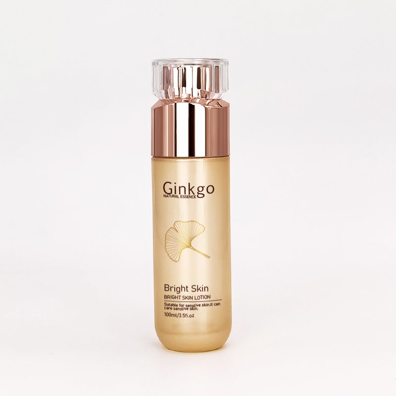 Luxury Cosmetic Gold glass bottle set classic fashion series skincare cosmetic container Skincare packaging