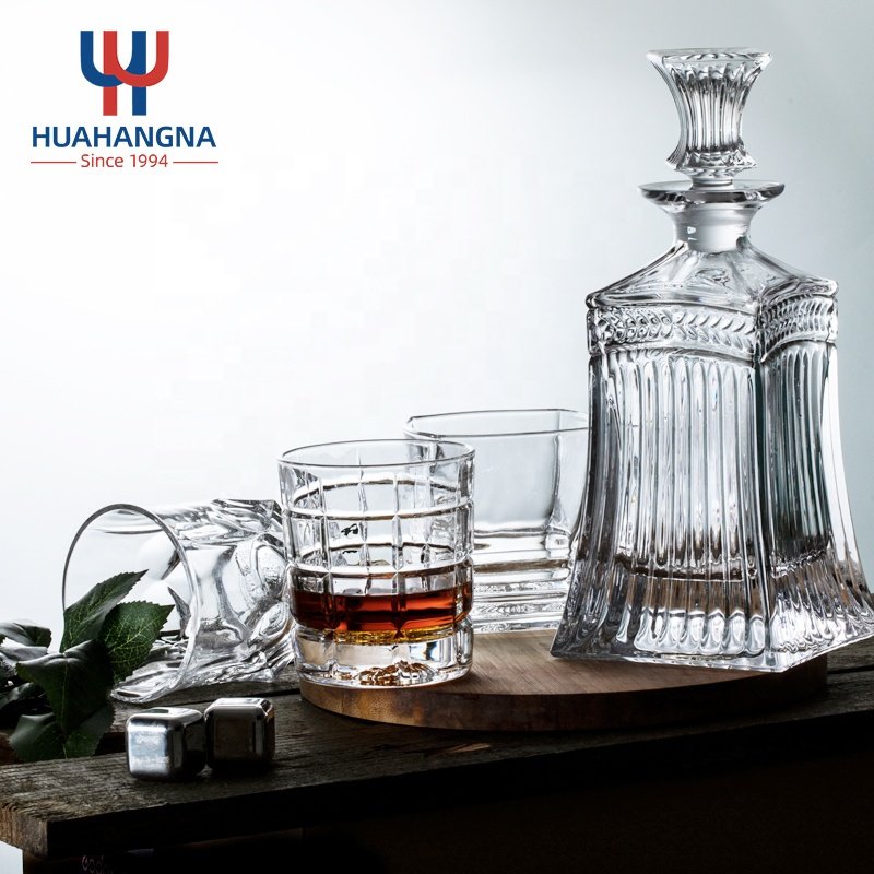Wholesale Decanter for Empty Bottle of Glass Bottle of Whisky Wine Bottle Beverage