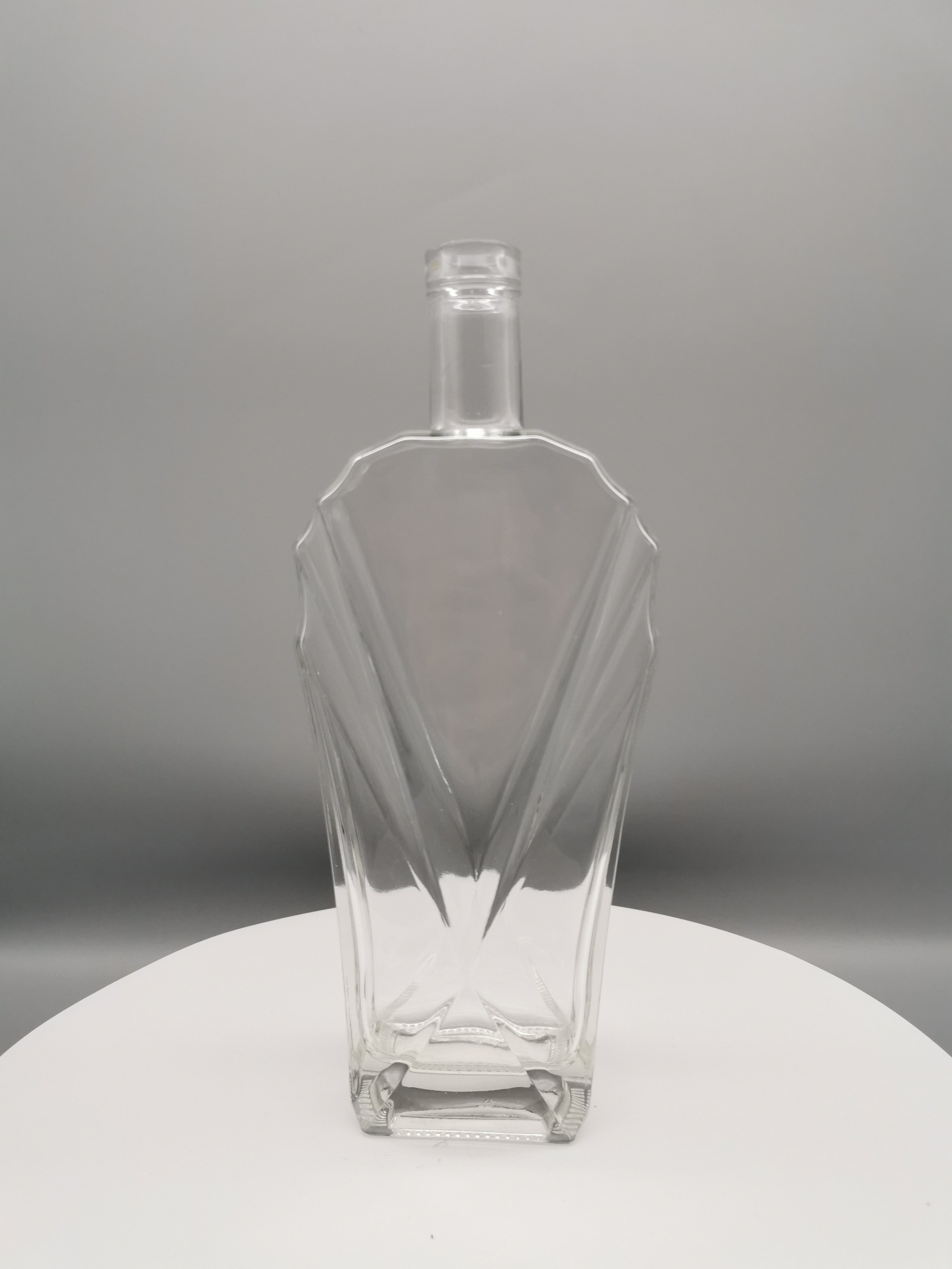 mini glass bottles spirits liquor glass spirit bottle flat flask liquor spirit 750ml glass ciroc vodka bottles price