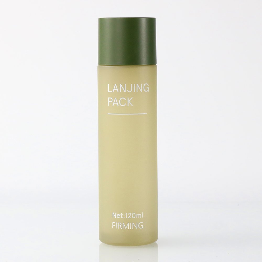 Luxury Skincare Packaging Empty Round 30ml 50ml 100ml Cream Cosmetic Glass Jar Toner Lotion Pump body oil Dropper Glass Bottle