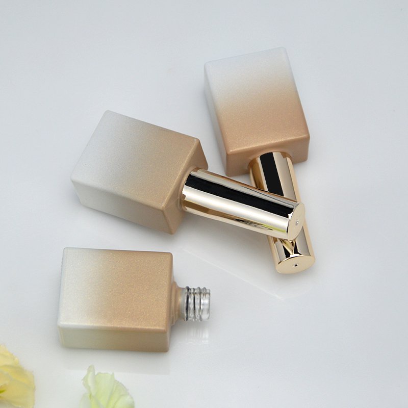 Free Sample Factory Custom10ml Square Bottle Empty UV Gel Nail Polish Bottle Packaging UV Gel Polish Glass Bottle For Gel Nail