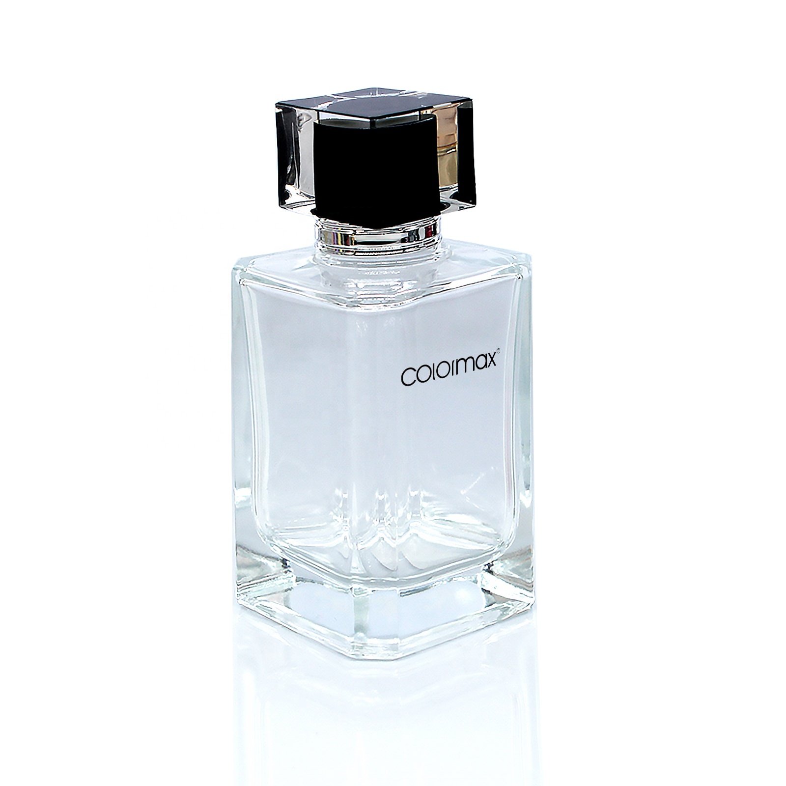 Customizable Logo Cosmetic Empty Glass Bottles Luxury Spray Perfume Glass Bottle 50 Ml