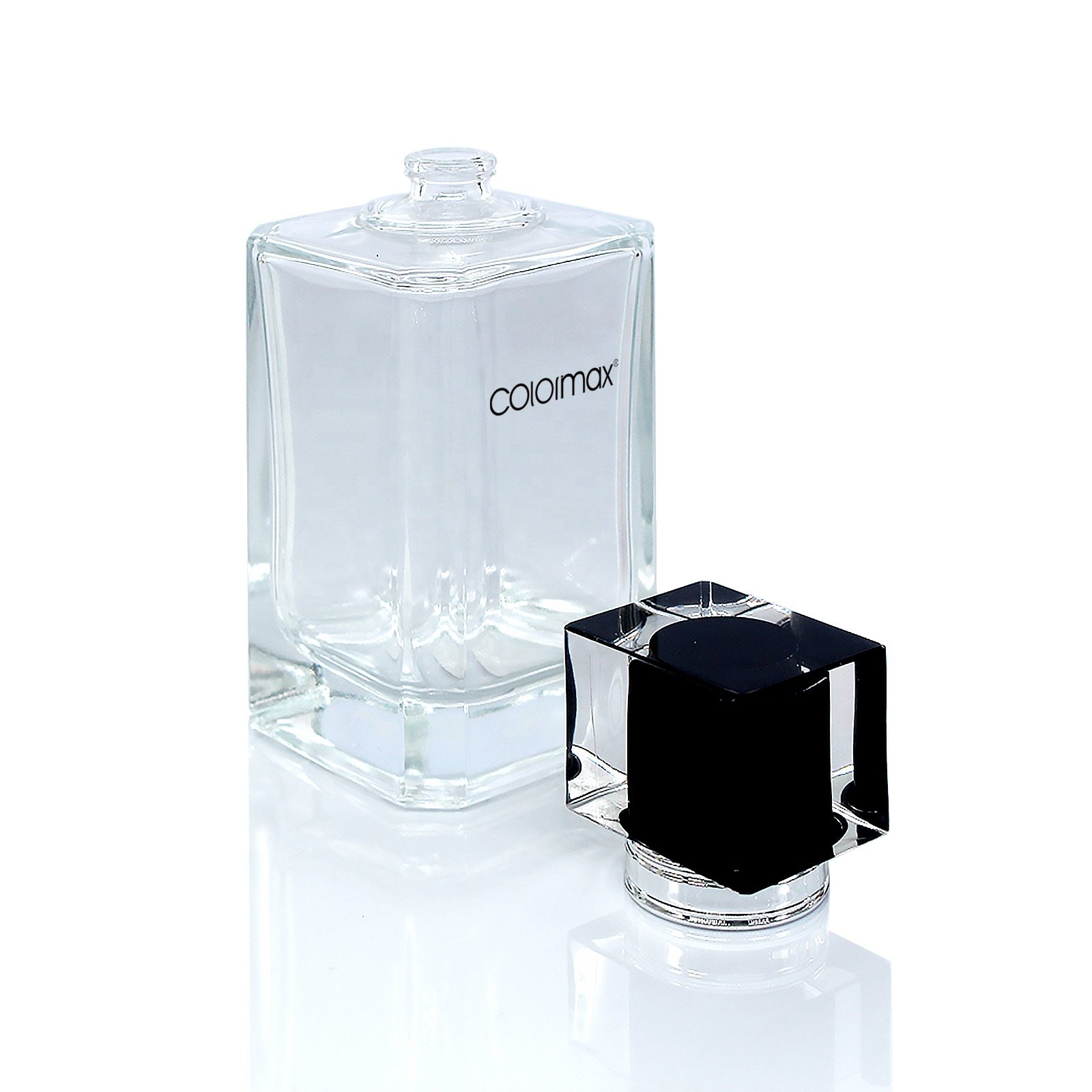 Customizable Logo Cosmetic Empty Glass Bottles Luxury Spray Perfume Glass Bottle 50 Ml