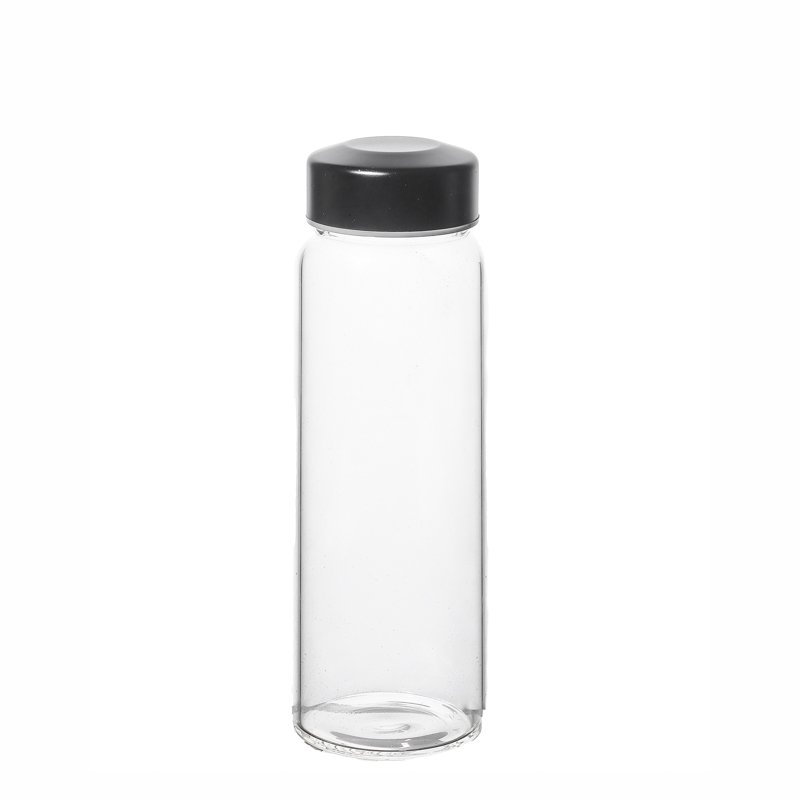KDG Brand 400ml 500ml 750ml 1000ml High Quality water bottle Customize Juice bottle Clear Empty Borosilicate Glass Water Bottle