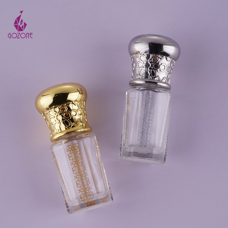 New Design Decorative Arabian Perfume Oil Essential Oil 3Ml Arabic Attar Empty Bottle