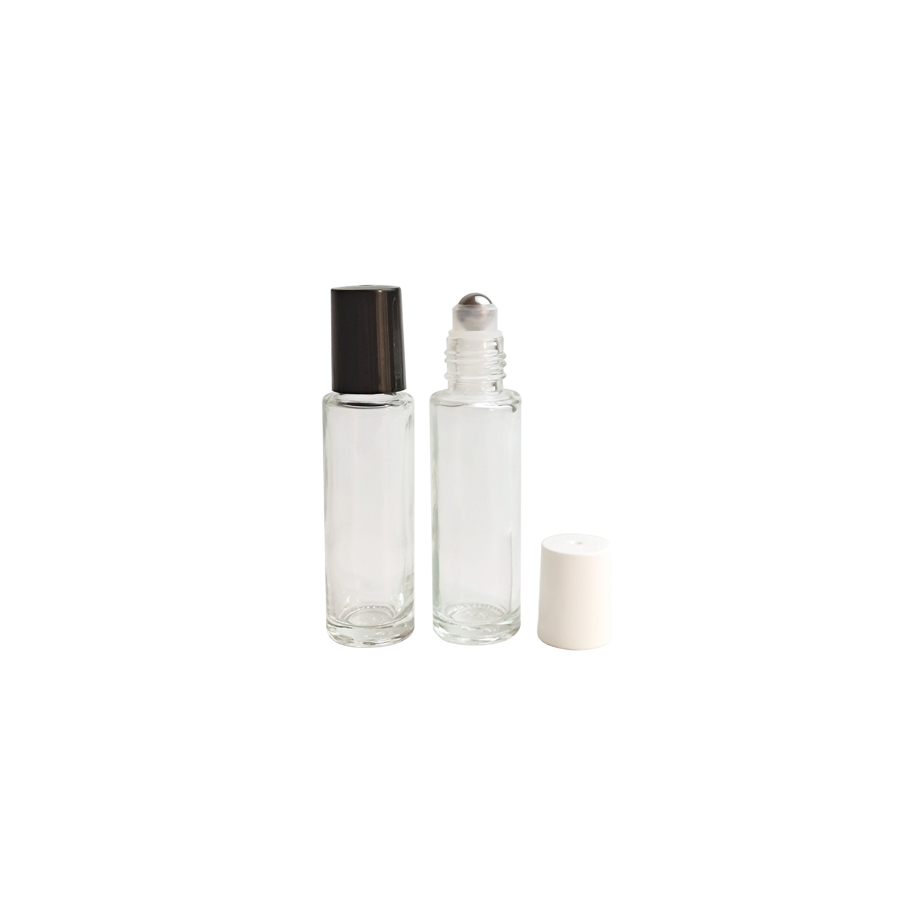 New type glass bottle with lid roller bottle for essential oils 15 ml roll on bottle