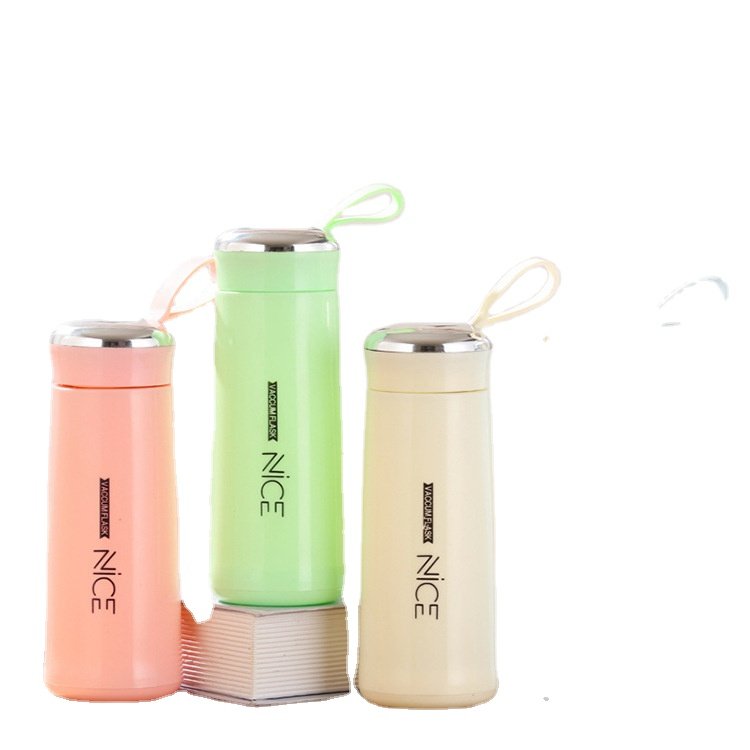 Travel Coffee Mug Water Cup Glass bottle Thermos Tumbler Cups Vacuum Flask Thermos Bottle Thermal Cup