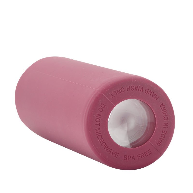 Fashion Design Single Wall Unbreakable Borosilicate Glass portable Glass Bottle with bamboo lid