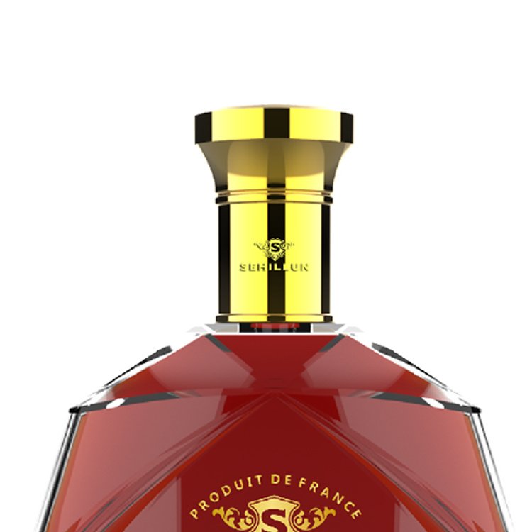 glass packing manufacture 700ml 750ml liquor glass bottle design Spirit Bottle