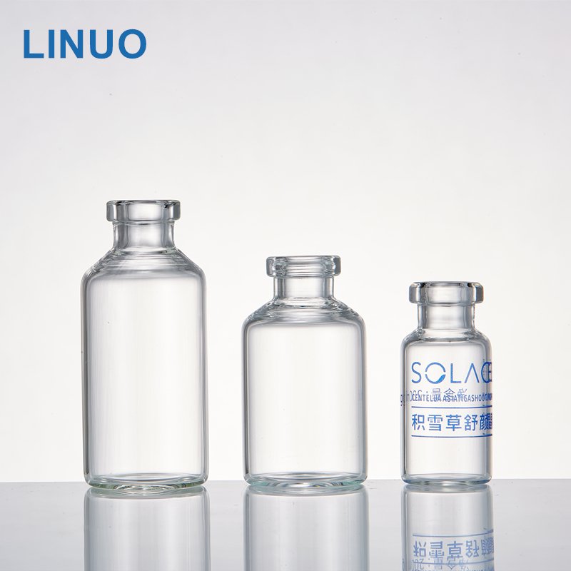 Pharmaceutical Premium Borosilicate Tubular Glass Bottles Vials
