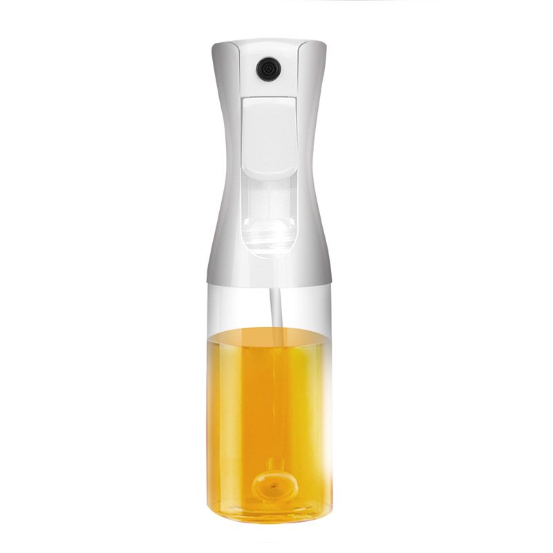 Popular 160ml 200ml 300ml 500ml Kitchen Atomized Glass Oil Spray Bottle Clear Bottle With Black Plastic Trigger