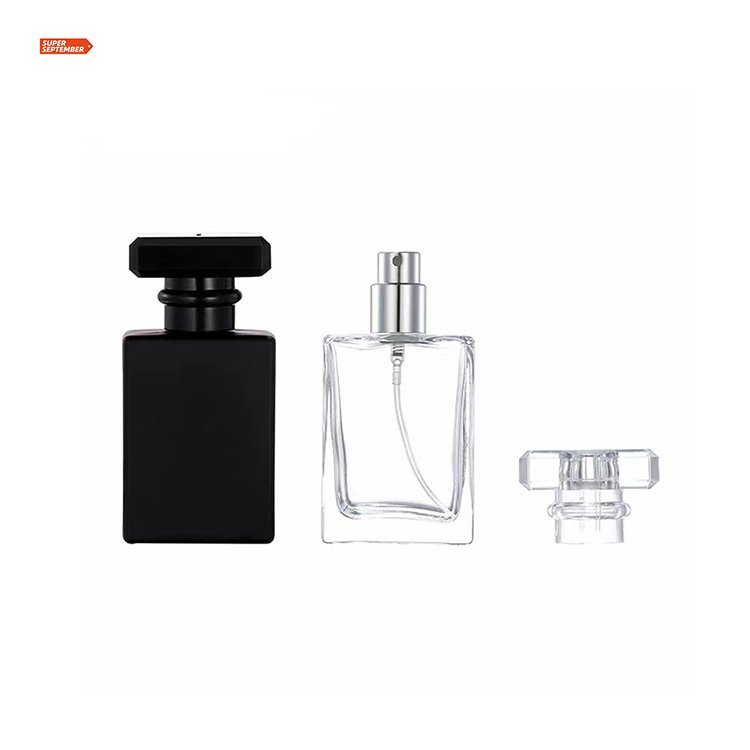 Empty Perfume Spray Bottle Unique 30 Ml 50ml Glass Spray Bottle Atomizer Perfume Refillable Spray Glass Bottle for Cosmetics